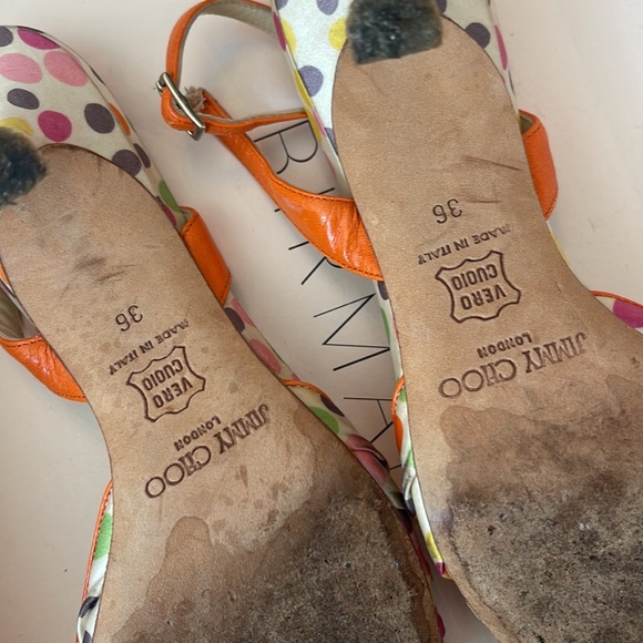 Jimmy Choo loved sandals. Fun and comfortable - Picture 3 of 4
